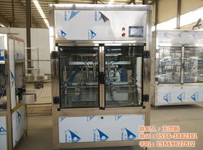 潤滑油灌裝機(jī)生產(chǎn)廠家 河源潤滑油灌裝機(jī) 青州魯泰機(jī)械高清圖片 高清大圖